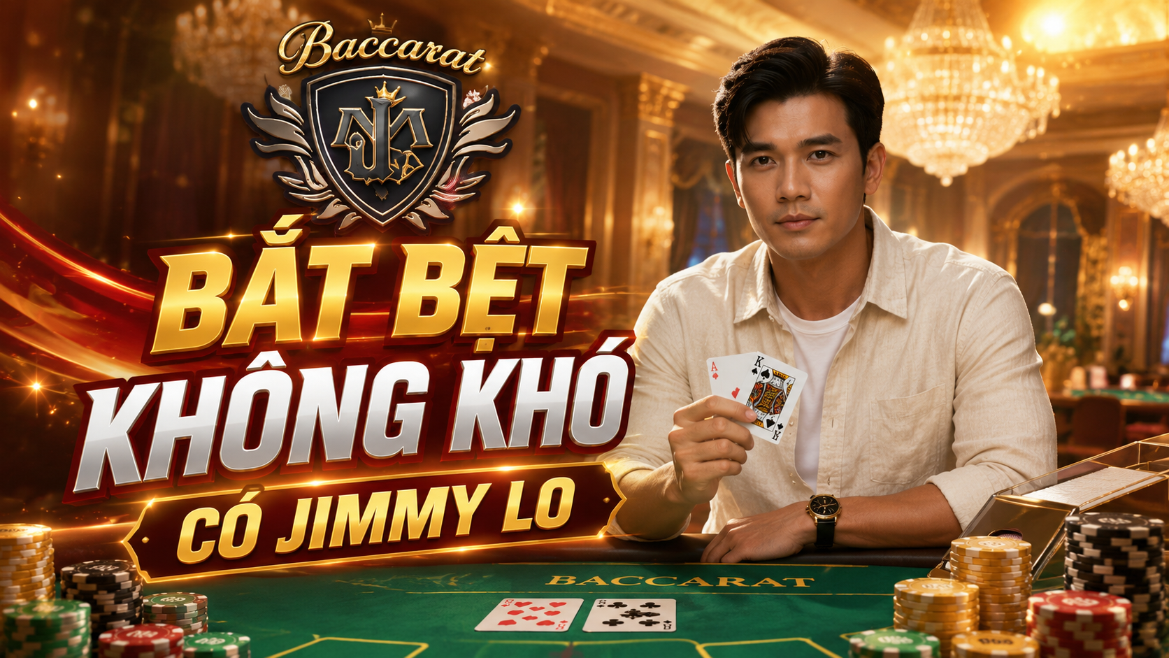 Jimmy Baccarat - Bắt bệt không khó, có Jimmy lo